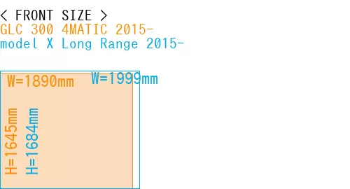 #GLC 300 4MATIC 2015- + model X Long Range 2015-